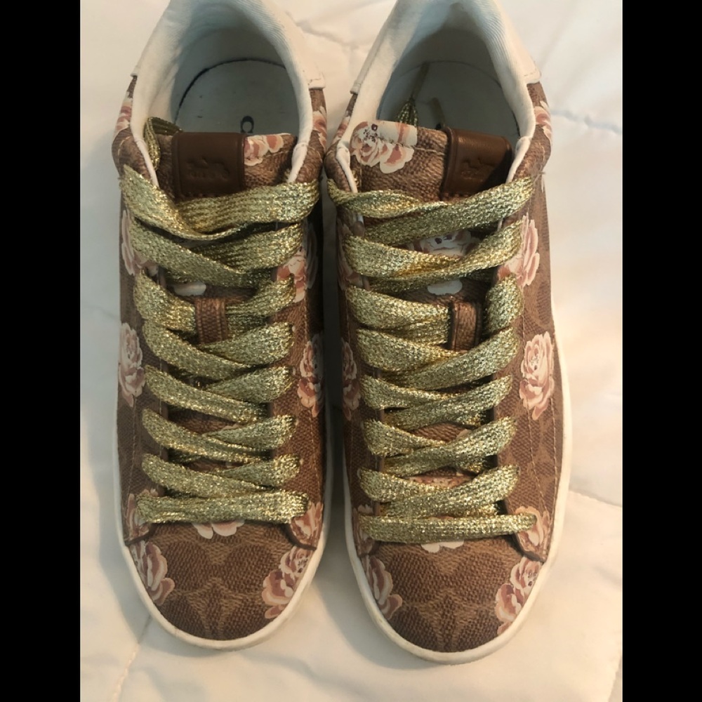 Coach floral tennis